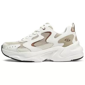 Кроссовки Skechers DLITES Chunky Sneakers Men Low-top Earth Strata S23/Wonder White F21/Earth Strata S23, цвет Earth Strata S23/Wonder White F21/Earth Strata S23