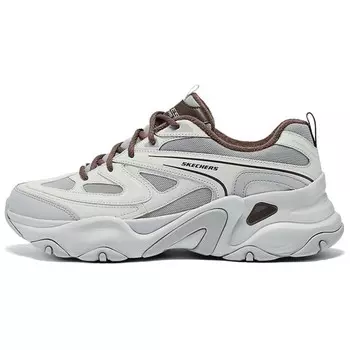 Кроссовки Skechers DLITES Chunky Sneakers Men Low-top Gray, серый