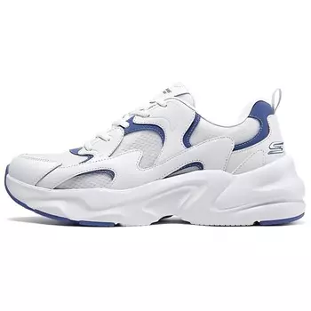 Кроссовки Skechers DLITES Chunky Sneakers Men Low-top Blue/White, синий/белый