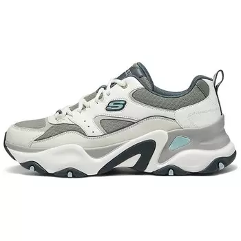 Кроссовки Skechers DLITES Chunky Sneakers Men Low-top Dusty Green, зеленый