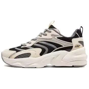 Кроссовки Skechers DLITES Chunky Sneakers Men Low-top White/Black, белый/черный