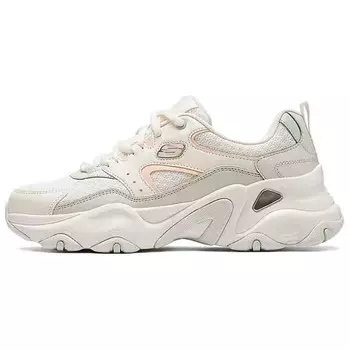 Кроссовки Skechers DLITES Chunky Sneakers Women's Low-top Natural Color/multicolor, цвет Natural color/multicolor