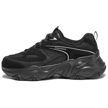 Кроссовки Skechers DLITES Chunky Sneakers Women's Low-top Black, черный