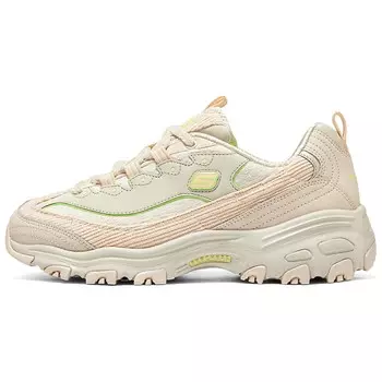 Кроссовки Skechers DLITES Chunky Sneakers Women's Low-top Beige/Pink, розовый