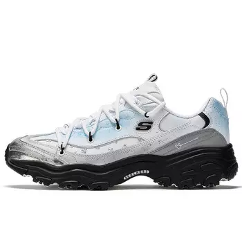 Кроссовки Skechers DLITES Lifestyle Shoes Men Low-top Blue/black, синий