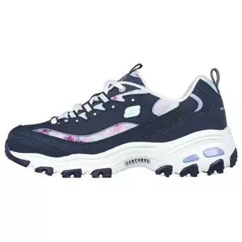Кроссовки Skechers DLITES Lifestyle Shoes Women's Low-top Blue, синий