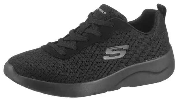 Кроссовки Skechers "Dynamight 2.0 - Eye to Eye", с пеной с эффектом памяти, повседневная обувь, полуботинки, туфли на шнуровке, черный