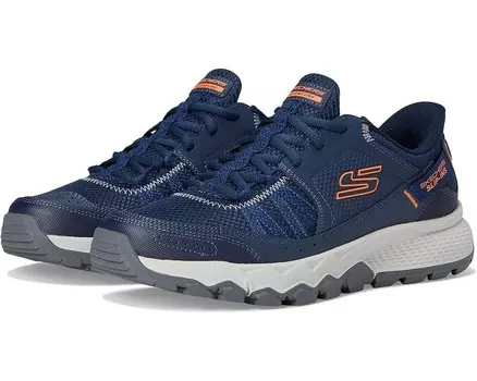 Кроссовки SKECHERS Dynamite AT Escapar Hands Free Slip-in, цвет Navy/Orange