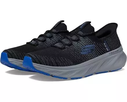 Кроссовки SKECHERS Edgeride Raygo Hands Free Slip-In, цвет Black/Blue