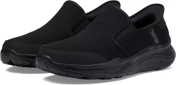 Кроссовки SKECHERS Equalizer 5.0 Drayze Hands Free Slip-In, цвет Black/Black