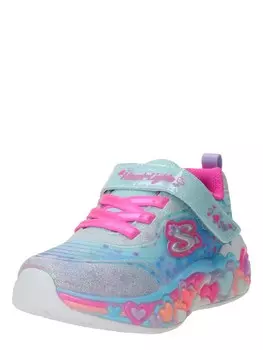 Кроссовки SKECHERS ETERNAL HEART LIGHTS, цвет Aqua/Light blue