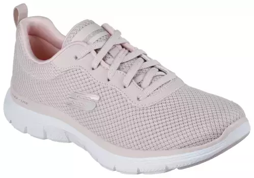 Кроссовки Skechers "FLEX APPEAL 4.0 BRILLINAT VIEW", с пеной с эффектом памяти с воздушным охлаждением, повседневная обувь, полуботинки, туфли на шнуровке, розовый