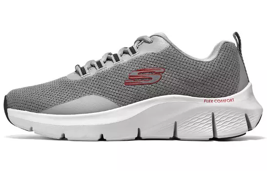 Кроссовки Skechers Flex Comfort Lifestyle Shoes Men Low-top Gray, серый