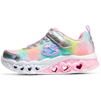 Кроссовки Skechers Flutter Heart Lights Kids Lifestyle Shoes Kids Low-top Pink, розовый