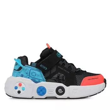 Кроссовки Skechers Gametronix 402260L/BKMT Black Synthetic/ Mesh/ Mutli Trim, черный