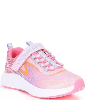 Кроссовки Skechers Girls' GO-RUN-Accelerate, пригодные для машинной стирки (подростковые), розовый