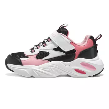 Кроссовки Skechers Girls Kids Lifestyle Shoes GS Low-top Pink/Red, белый/черный