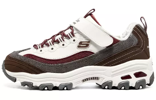 Кроссовки Skechers Girls Kids Lifestyle Shoes GS Low-top, цвет Burgundy