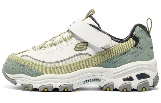 Кроссовки Skechers Girls Kids Lifestyle Shoes GS Low-top Olive, оливковый