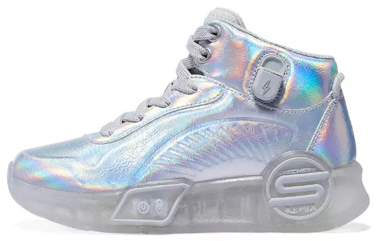 Кроссовки Skechers Girls Kids Lifestyle Shoes GS Low-top Silver, серебряный