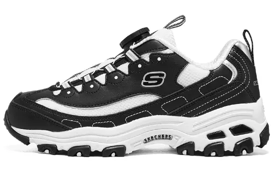 Кроссовки Skechers Girls Kids Lifestyle Shoes GS Low-top, черный/белый