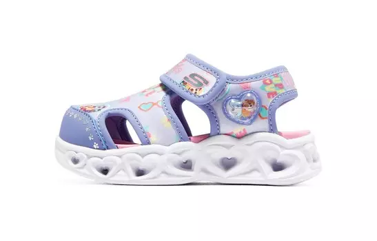 Кроссовки Skechers Girls Toddler Shoes TD Low-top Purple, фиолетовый
