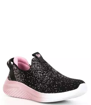 Кроссовки Skechers Girls' Ultra Flex 3.0 -All That Sparkles (Молодежные), черный