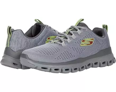 Кроссовки SKECHERS Glide Step Fasten Up, серый