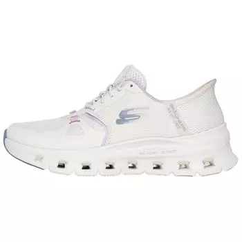 Кроссовки Skechers Glide Step Lifestyle Shoes Women's Low-top White/Purple, фиолетовый