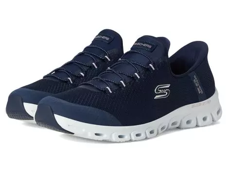 Кроссовки SKECHERS Glide Step Pursuit Hands Free Slip-Ins, темно-синий