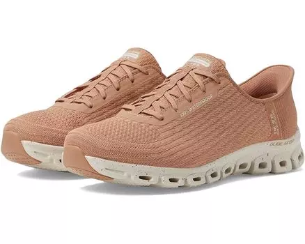 Кроссовки SKECHERS Glide-Step Rainy Day - HANDS FREE SLIP-INS, цвет Clay
