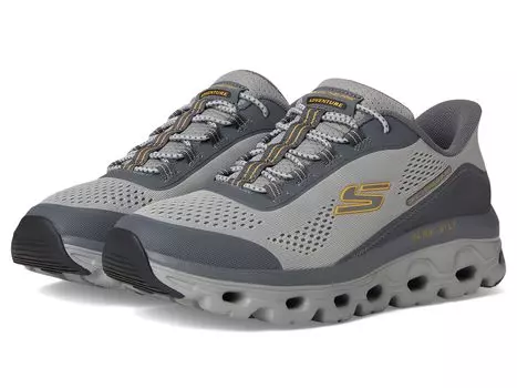 Кроссовки SKECHERS Glide-Step Sole Hands Free Slip-in, цвет Gray
