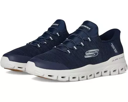 Кроссовки SKECHERS Glide-Step Zefyr Hands Free Slip-in, темно-синий