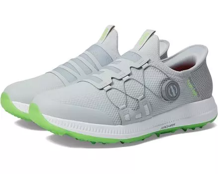 Кроссовки Skechers GO GOLF Go Golf Elite 5 Hands Free Slip-Ins, цвет Gray/Lime