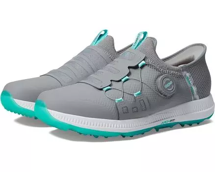 Кроссовки Skechers GO GOLF Go Golf Elite 5 Hands Free Slip-Ins, цвет Gray/Aqua