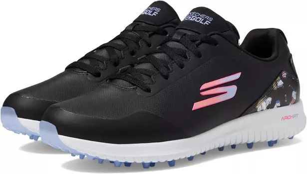 Кроссовки Skechers GO GOLF Max 3-Dogs At Play, цвет Black/Multi