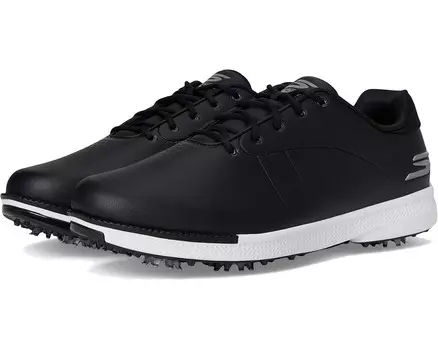 Кроссовки Skechers GO GOLF Tempo Spiked Golf Shoe, цвет Black/White 1