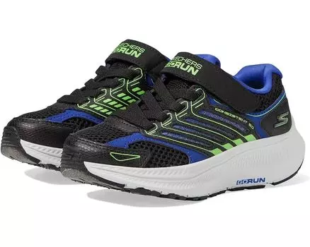 Кроссовки Skechers Go Run Consistent 2.0 405043L, цвет Black/Blue/Lime