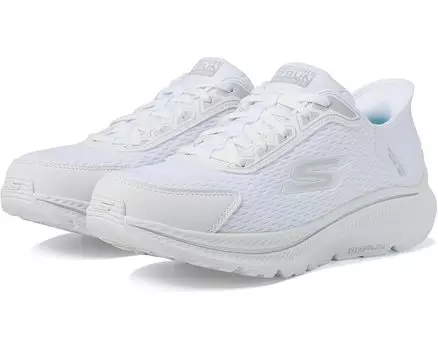 Кроссовки SKECHERS Go Run Consistent 2.0 Endure Hands Free Slip-Ins, цвет White/Silver