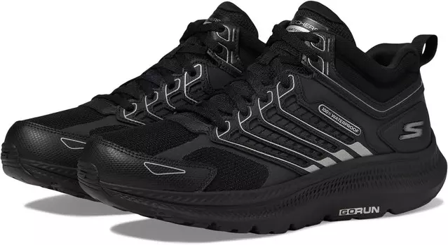 Кроссовки SKECHERS Go Run Consistent 2.0 - 100% Waterproof, цвет Black/Black
