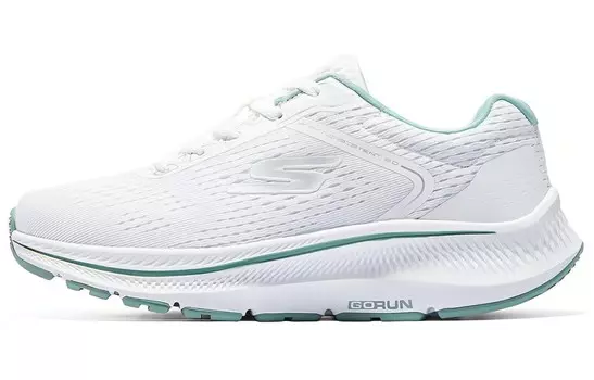 Кроссовки Skechers Go Run Consistent 2.0 Lifestyle Shoes Women's Low-top White/green, зеленый