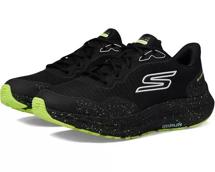 Кроссовки SKECHERS Go Run Consistent 2.0 - 100% Waterproof Piedmont Low Top, цвет Black/Lime