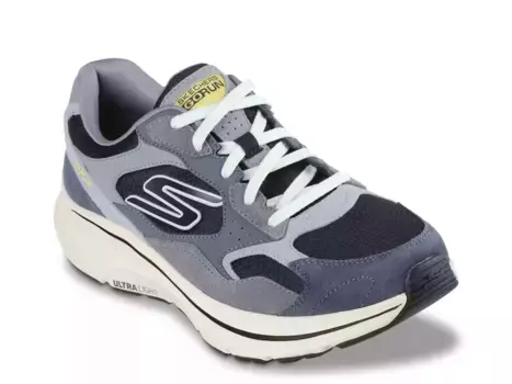 Кроссовки Skechers GO Run Consistent 2.0 Retro Runner V1 — мужские, серые/синие