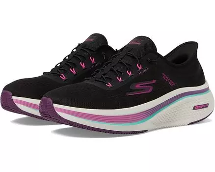 Кроссовки SKECHERS Go Run Elevate 2.0 Banyan Hands Free Slip-Ins, цвет Black/Pink