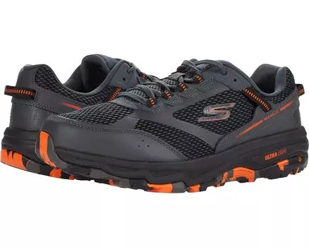 Кроссовки SKECHERS Go Run Trail Altitude - Marble, цвет Charcoal/Orange