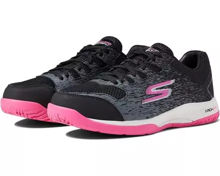 Кроссовки SKECHERS Go Train Arch Fit Viper Court - Pickleball, цвет Black/Pink