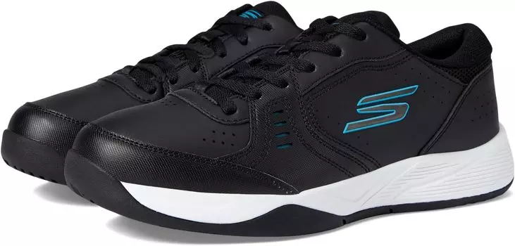 Кроссовки SKECHERS Go Train Viper Court Smash - Pickleball, цвет Black/Blue