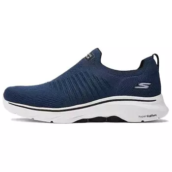 Кроссовки Skechers GO WALK 1 Lifestyle Shoes Men Low-top Navy Blue/Black, темно-синий/черный