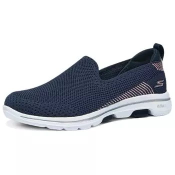 Кроссовки Skechers Go Walk 5 Lifestyle Shoes Women's Low-top Navy, темно-синий