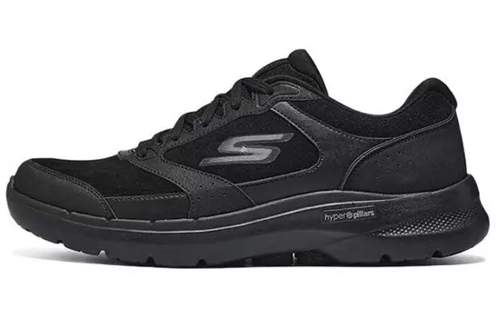 Кроссовки Skechers Go Walk 6 Lifestyle Shoes Men Low-top Black, черный